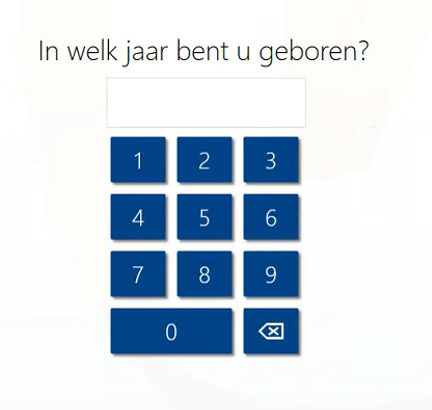 voorbeeld controle vraag aanmeldzuilen
