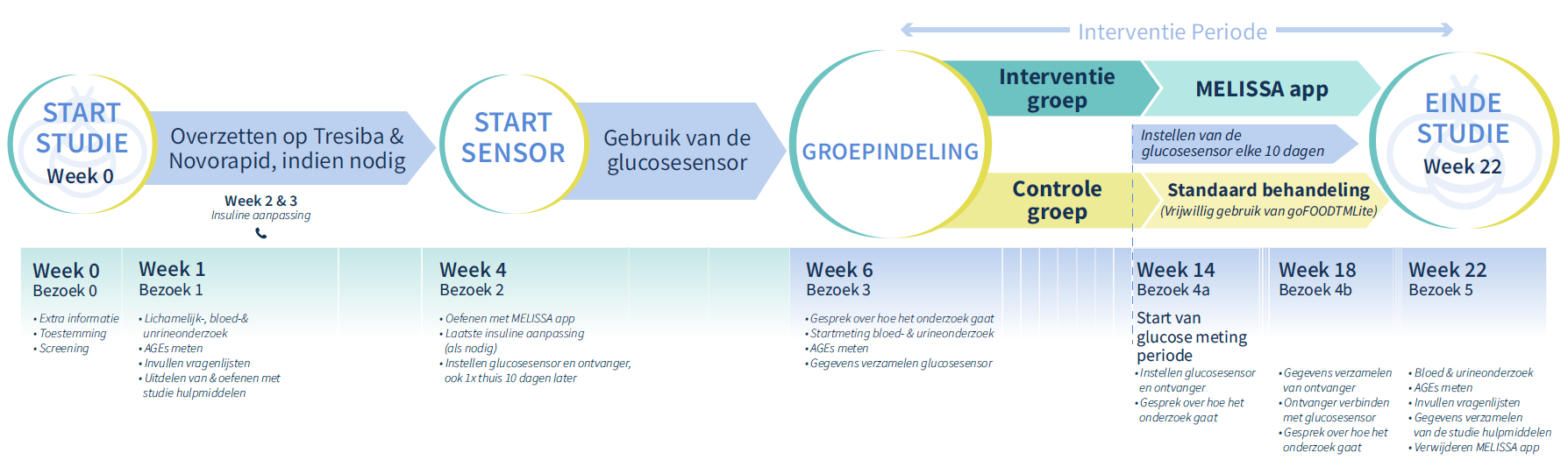 studie opzet Melissa