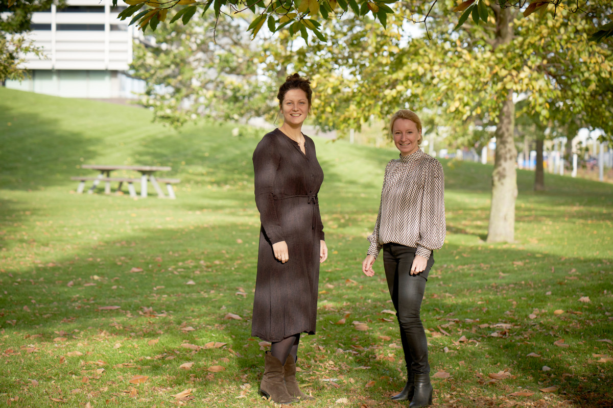 Willemijn Jansen en Inez Ramakers