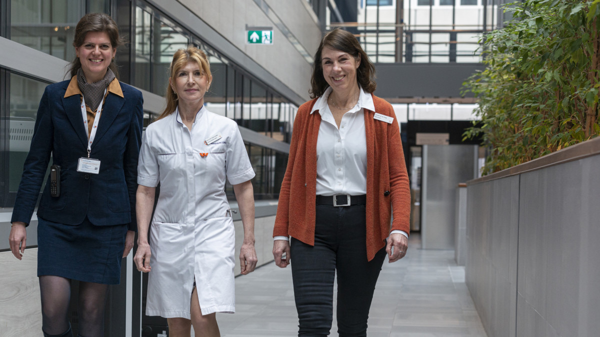 Irene Körver, Estela Rubio Gozalbo en Liesbeth van der Ploeg